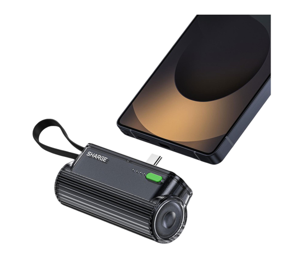 Sharge PowerBank Flow Mini 2 22,5W QC 3.0 PD 3.0 Czarny - 1455944 - zdjęcie 2